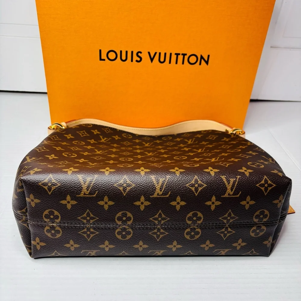 ⛔️SOLD⛔️LOUIS VUITTON Monogram Graceful PM Shoulder Bag - Picture 6 of 10
